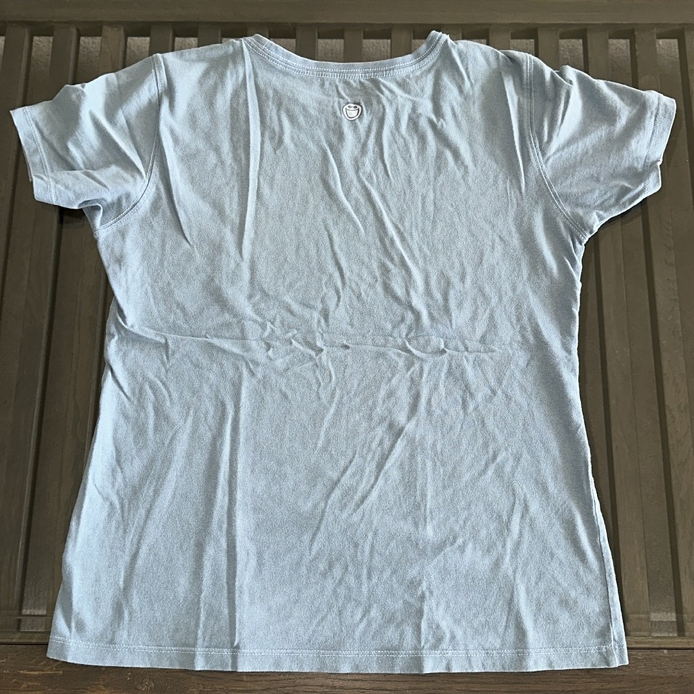 LIFE IS GOOD~Size XS~Women’s Blue T-Shirt Sailing Catch The Wind Cotton - Picture 7 of 7